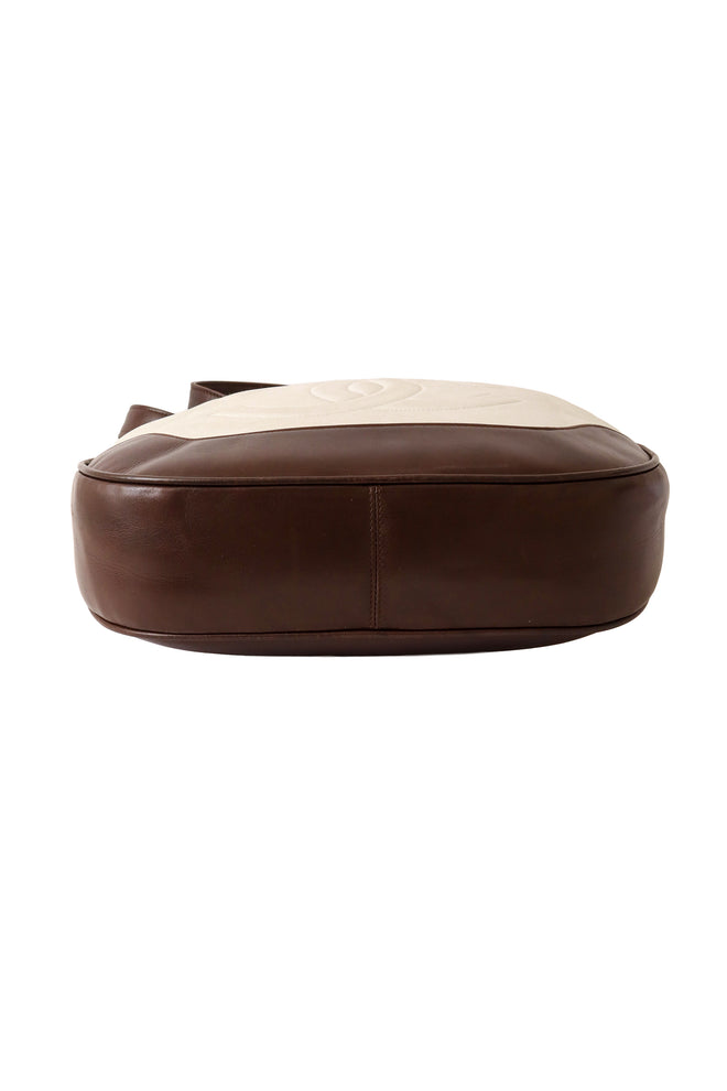 two tone shoulder bag by Chanel bottom @ Recess LA