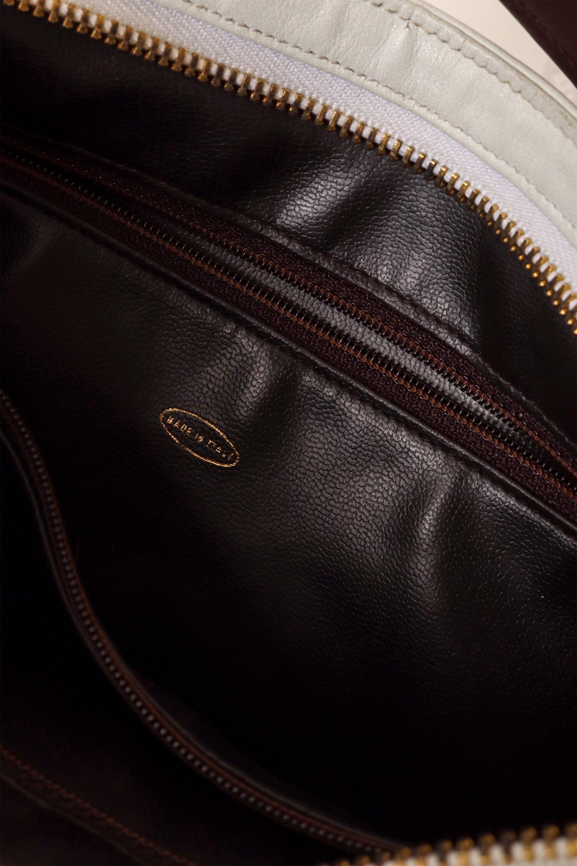 two tone shoulder bag by Chanel Italy stamp @ Recess LA