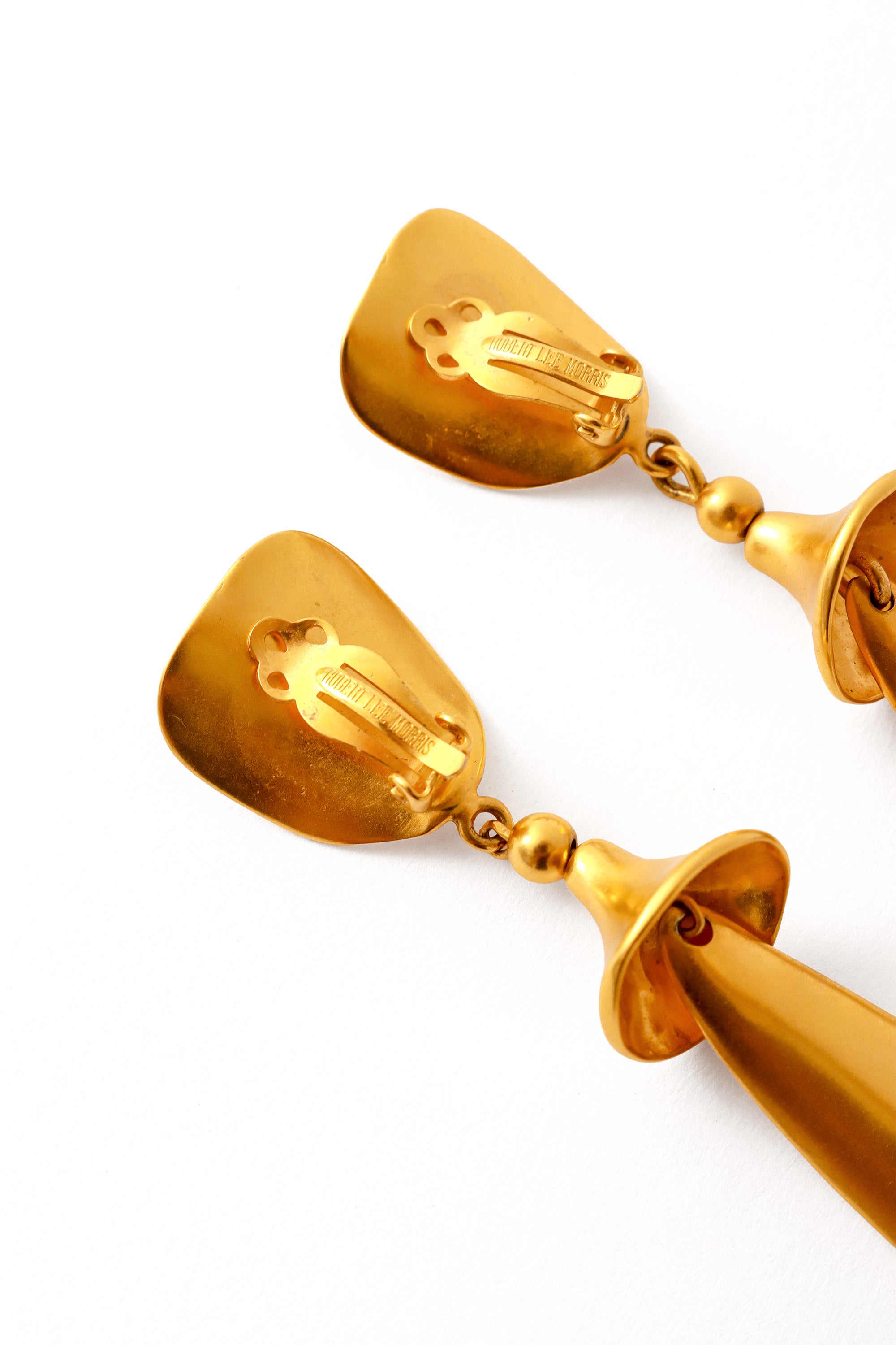 Sculpted earrings by Robert Lee Morris signatures @ Recess LA