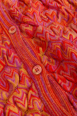 Chevron Knit Cardigan by Missoni button and knit detailing @ Recess LA