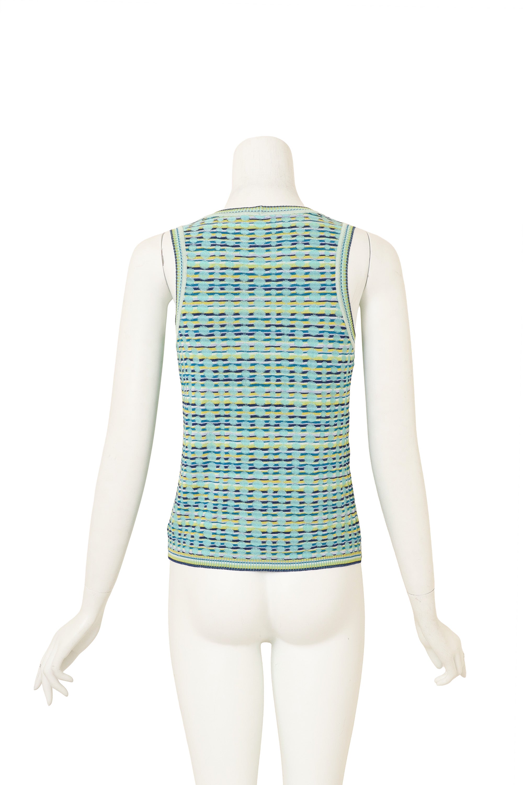Knit Tank Top by Missoni on back of mannequin @ Recess LA