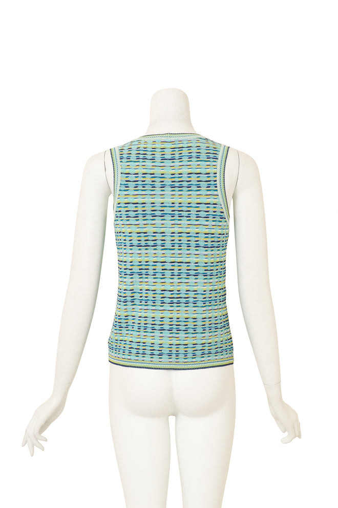 Knit Tank Top by Missoni on back of mannequin @ Recess LA