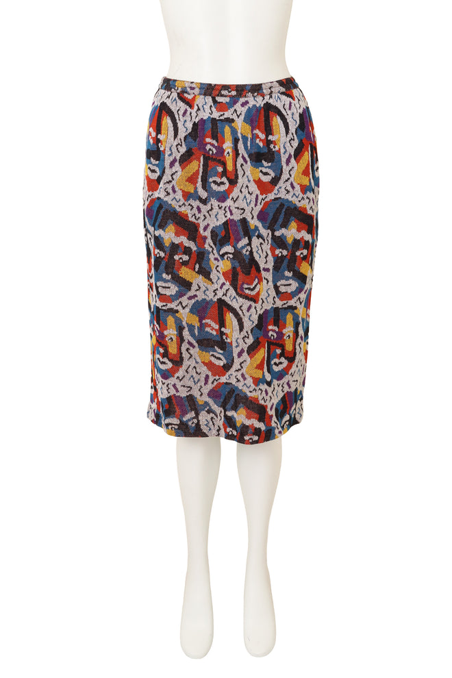 Mask Print Skirt by Missoni @ Recess LA