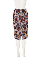 Mask Print Skirt by Missoni back of mannequin @ Recess LA