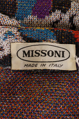 Mask Print Sweater by Missoni label @ Recess LA