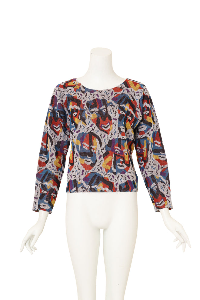 Mask Print Sweater by Missoni @ Recess LA