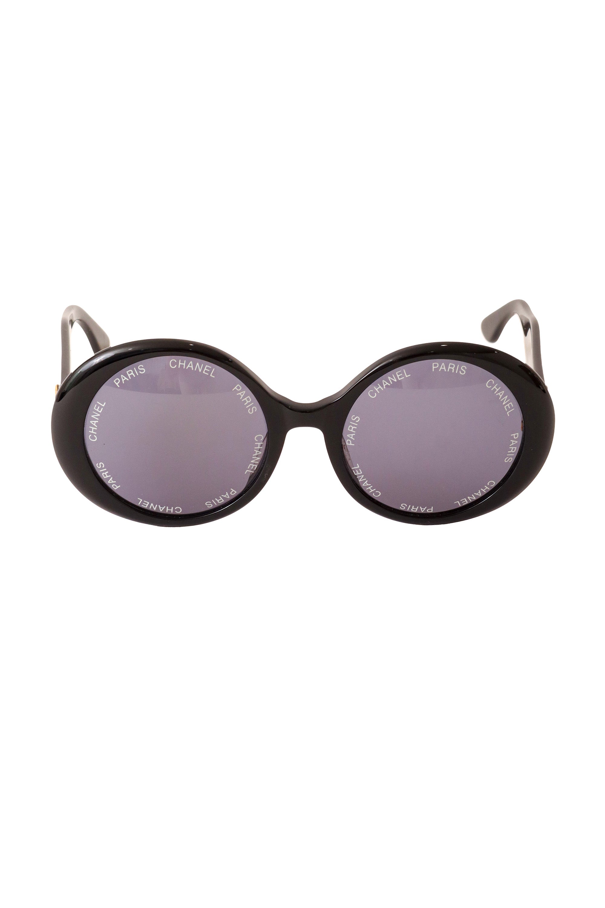 Oversize round sunglasses by Chanel @ Recess LA