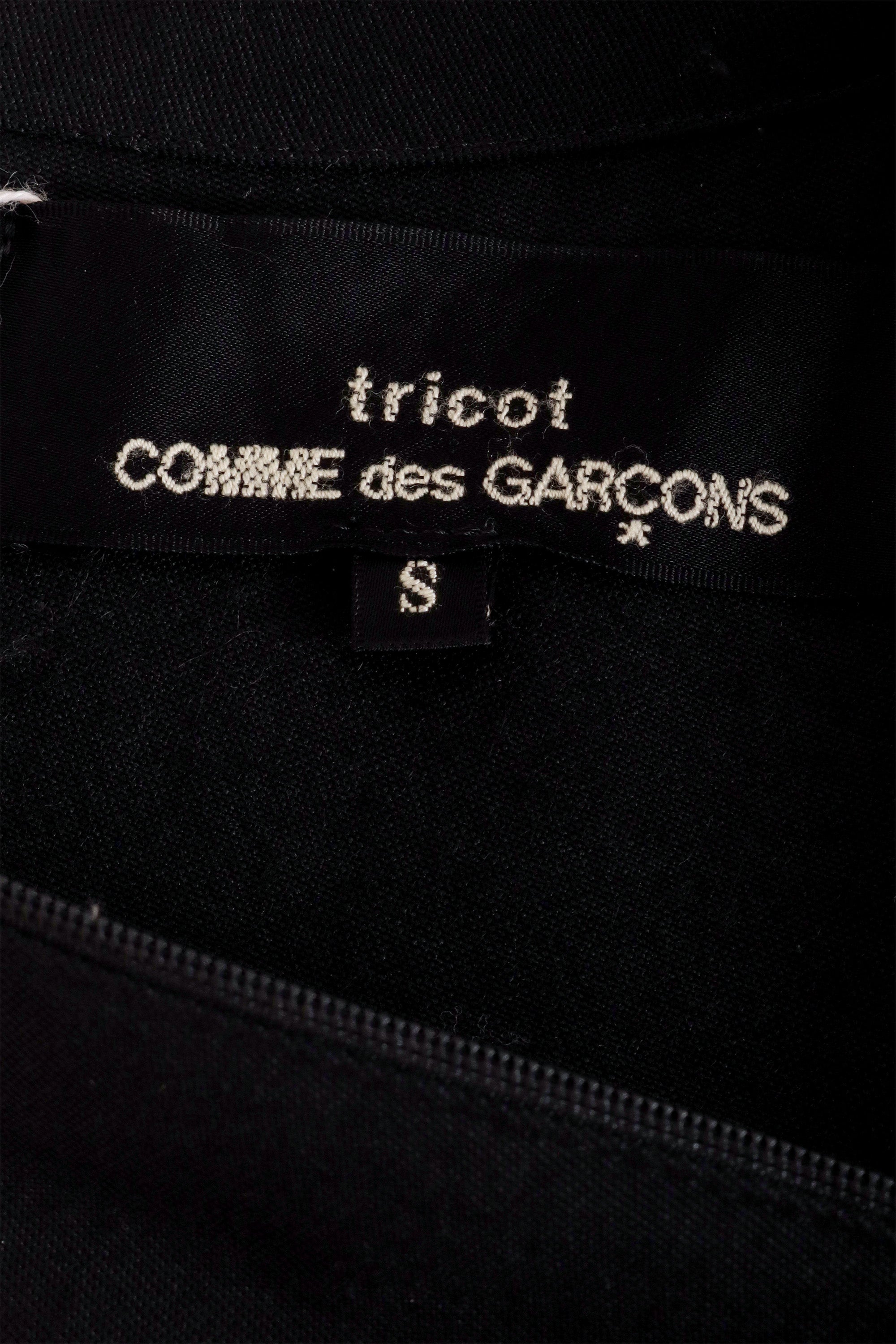Vintage Comme des Garcons Pleated Dropwaist Dress label @ Recess LA