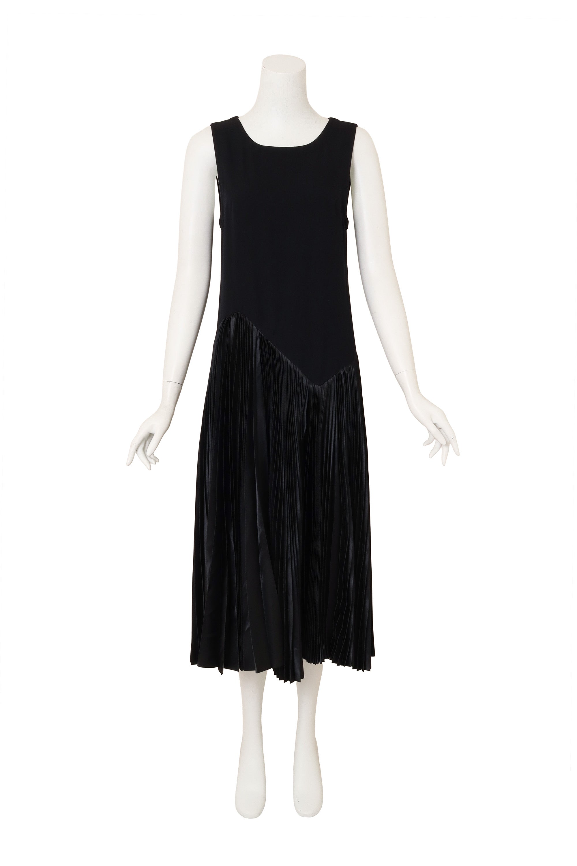 Vintage Comme des Garcons Pleated Dropwaist Dress on mannequin @ Recess LA