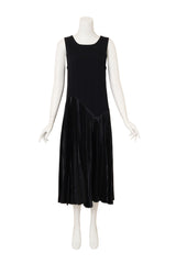 Vintage Comme des Garcons Pleated Dropwaist Dress on mannequin @ Recess LA