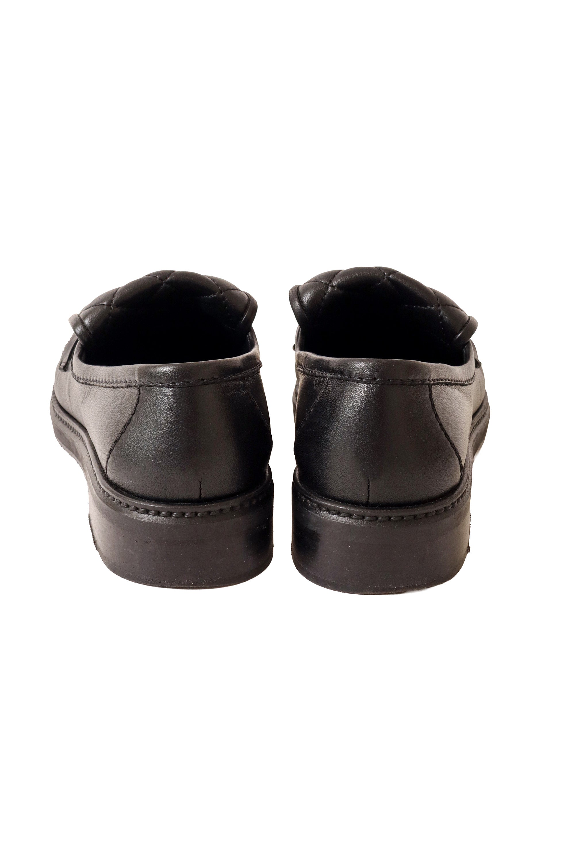 leather loafers by Chanel backs @ Recess LA