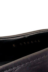 leather loafers by Chanel code @ Recess LA