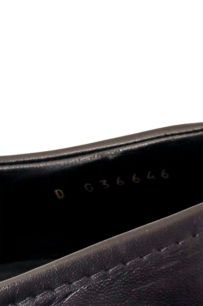 leather loafers by Chanel code @ Recess LA