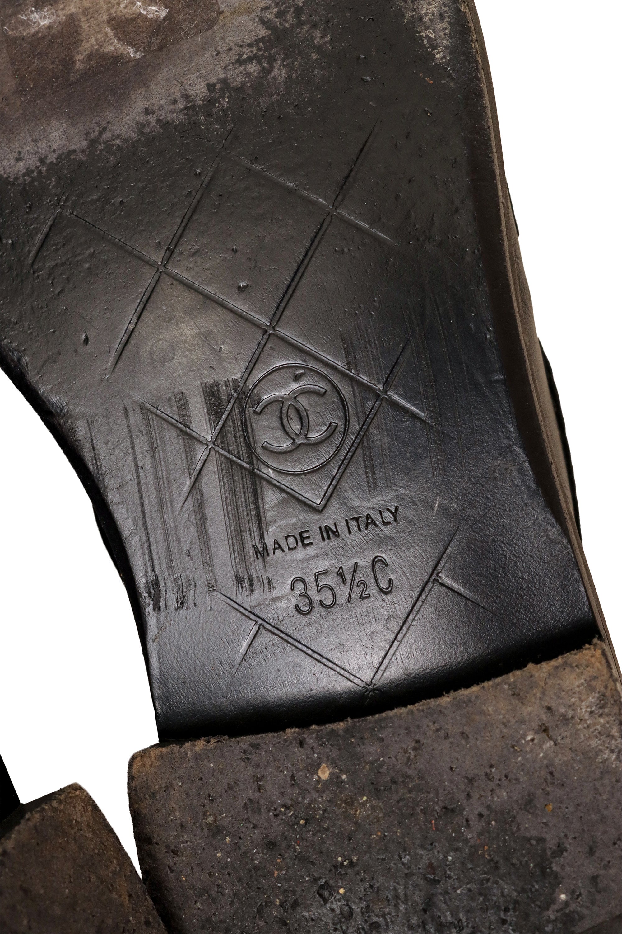 leather loafers by Chanel stamp @ Recess LA