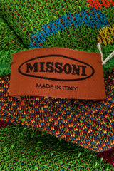 Vintage Missoni Abstract Dancers Knit Tee Dress label @ Recess LA