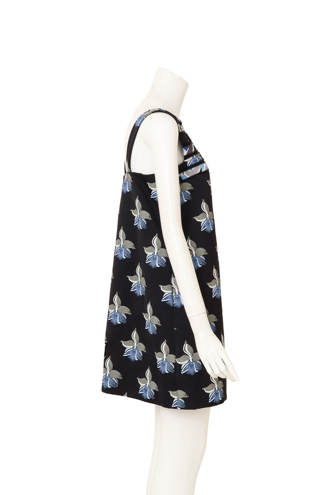 2015 Fendi Cutout Floral Mini Dress on mannequin side @ Recess LA
