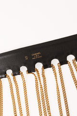 chain fringe by Chanel signature @ Recess LA