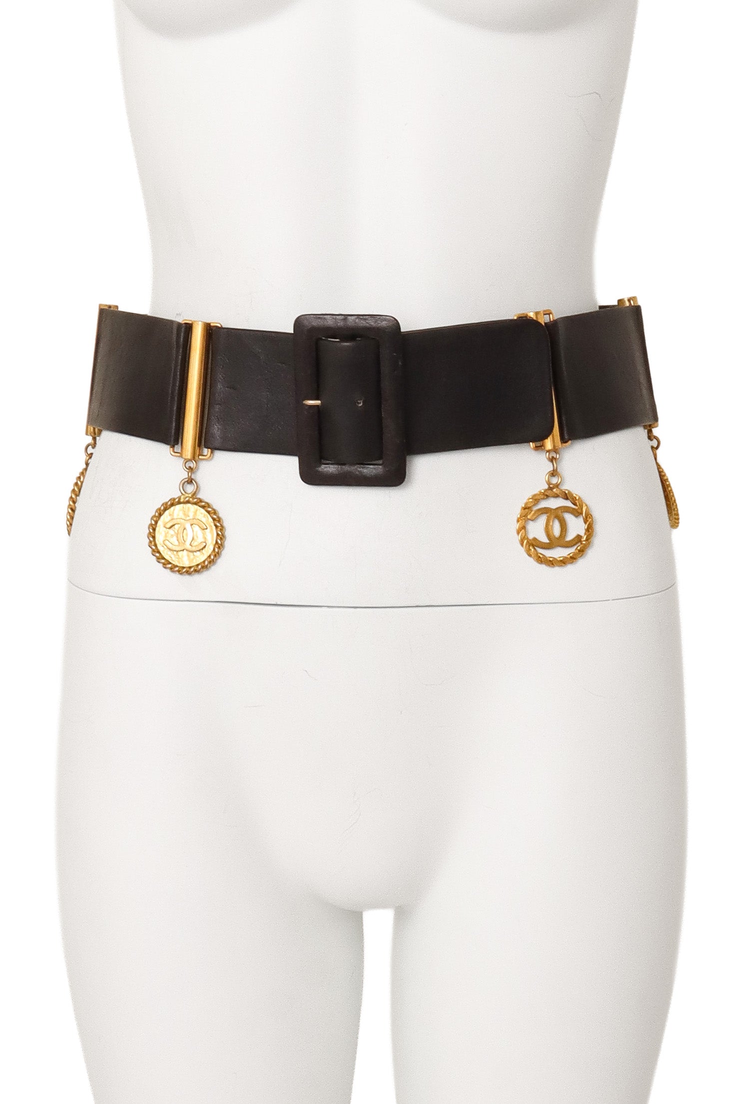 Coin charm belt by Chanel on mannequin @ Recess LA