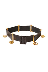 Coin charm belt by Chanel @ Recess LA