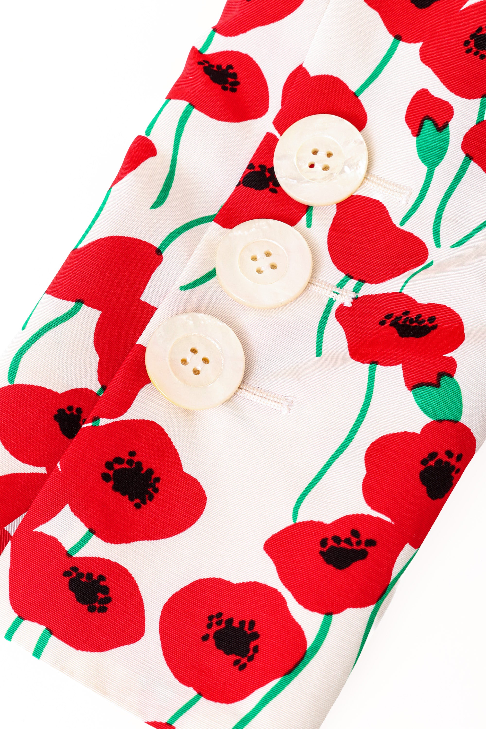 poppy blazer by Yves Saint Laurent sleeve @ Recess LA