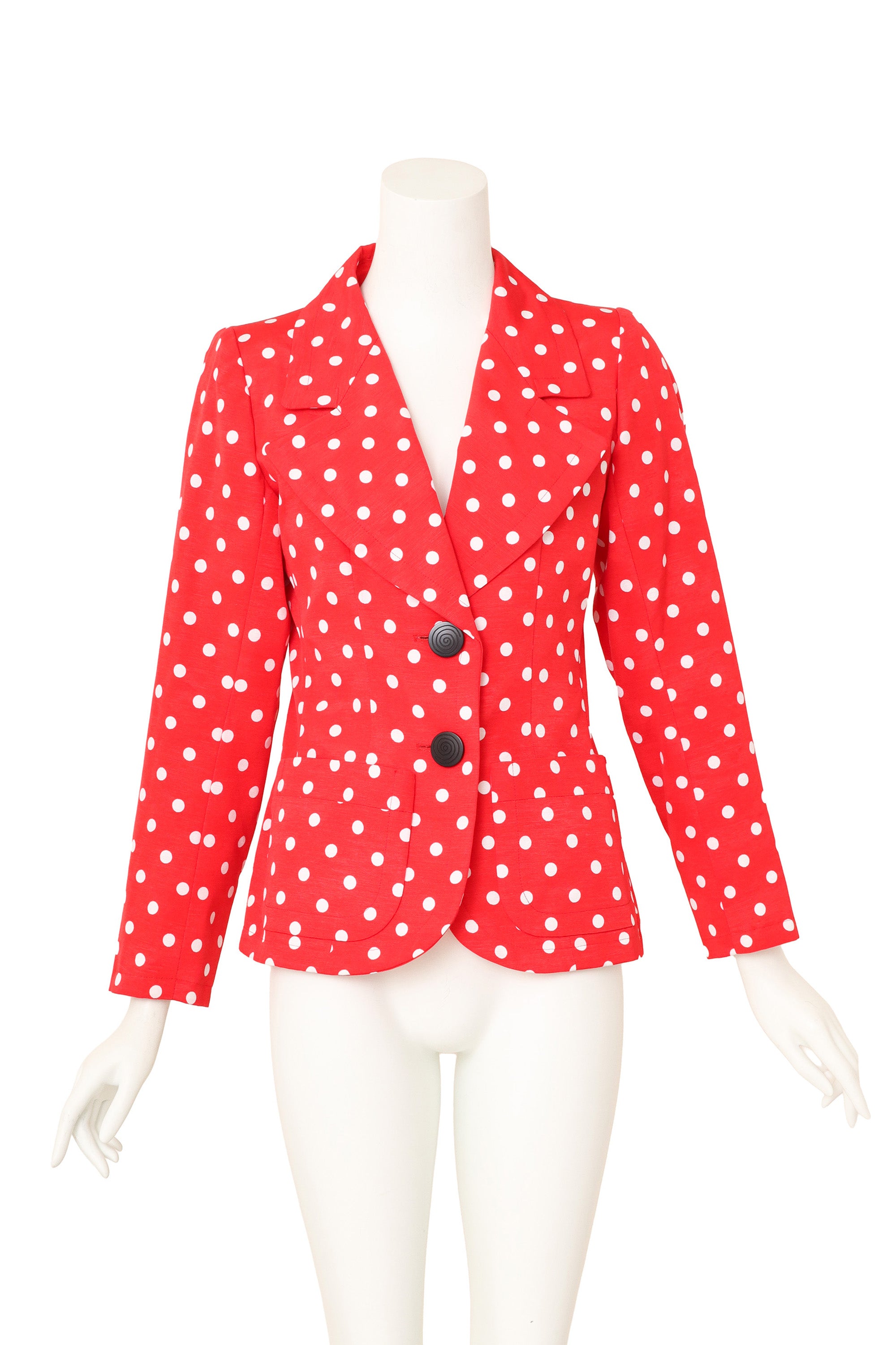 Dot blazer by Yves Saint Laurent on mannequin @ Recess LA