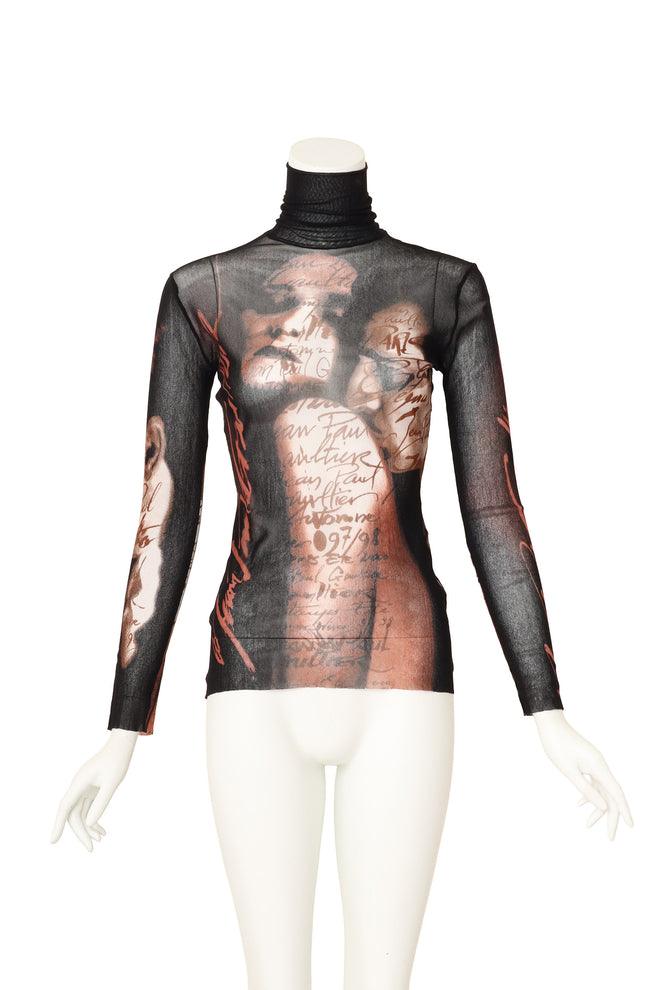mesh top by Jean Paul Gaultier on mannequin @ Recess LA