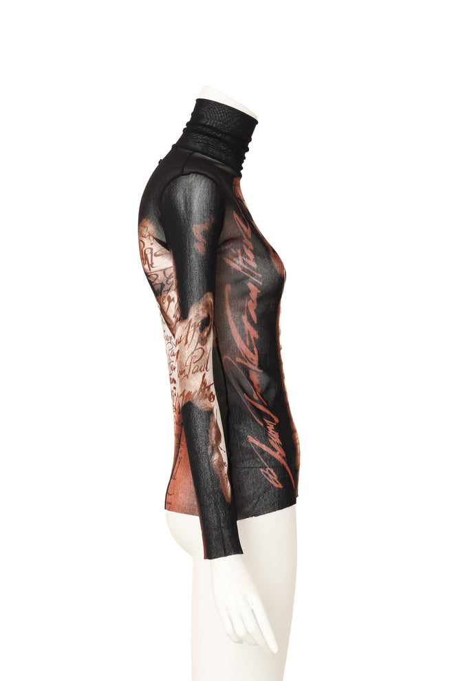 mesh top by Jean Paul Gaultier on mannequin side @ Recess LA