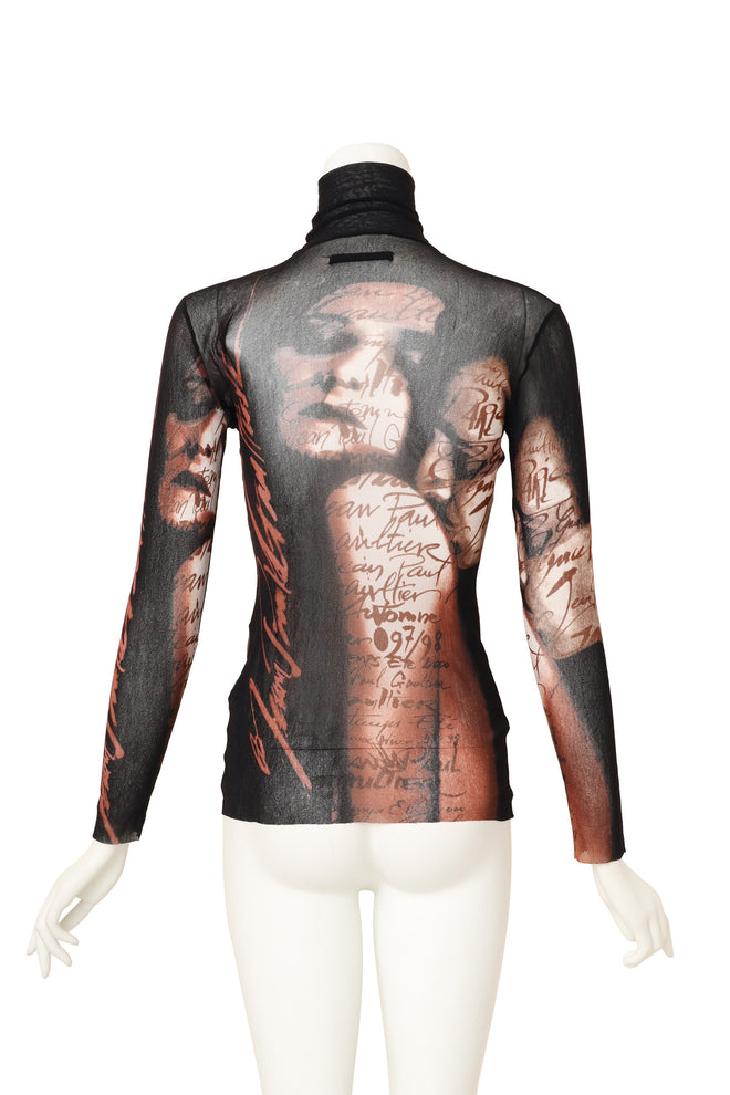 mesh top by Jean Paul Gaultier on mannequin back @ Recess LA