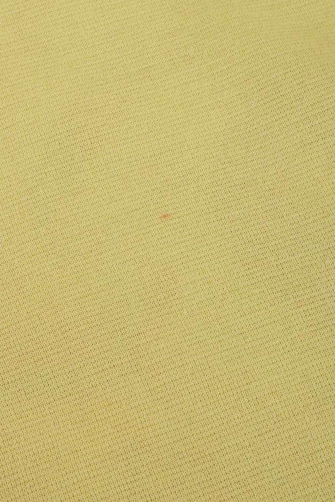 Vintage Hermes Ribbon Silk Knit Polo Top knit stain @ Recess LA