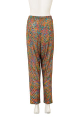 Vintage Missoni Zig Zag Knit Pant on mannequin back @ Recess LA