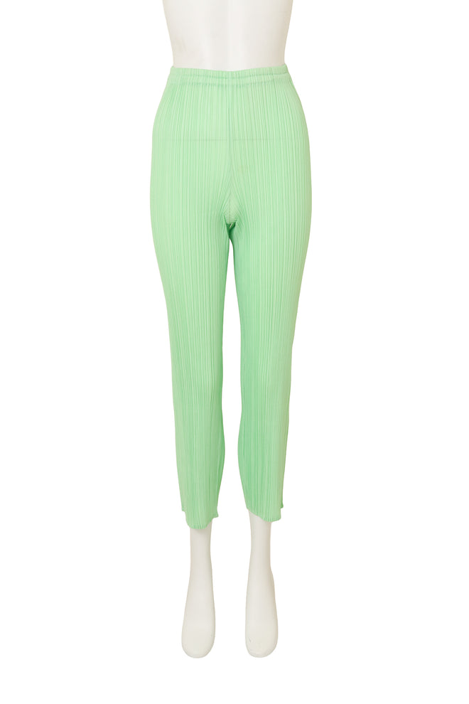 Vintage Issey Miyake Pleated Cropped Pant on mannequin @ Recess LA