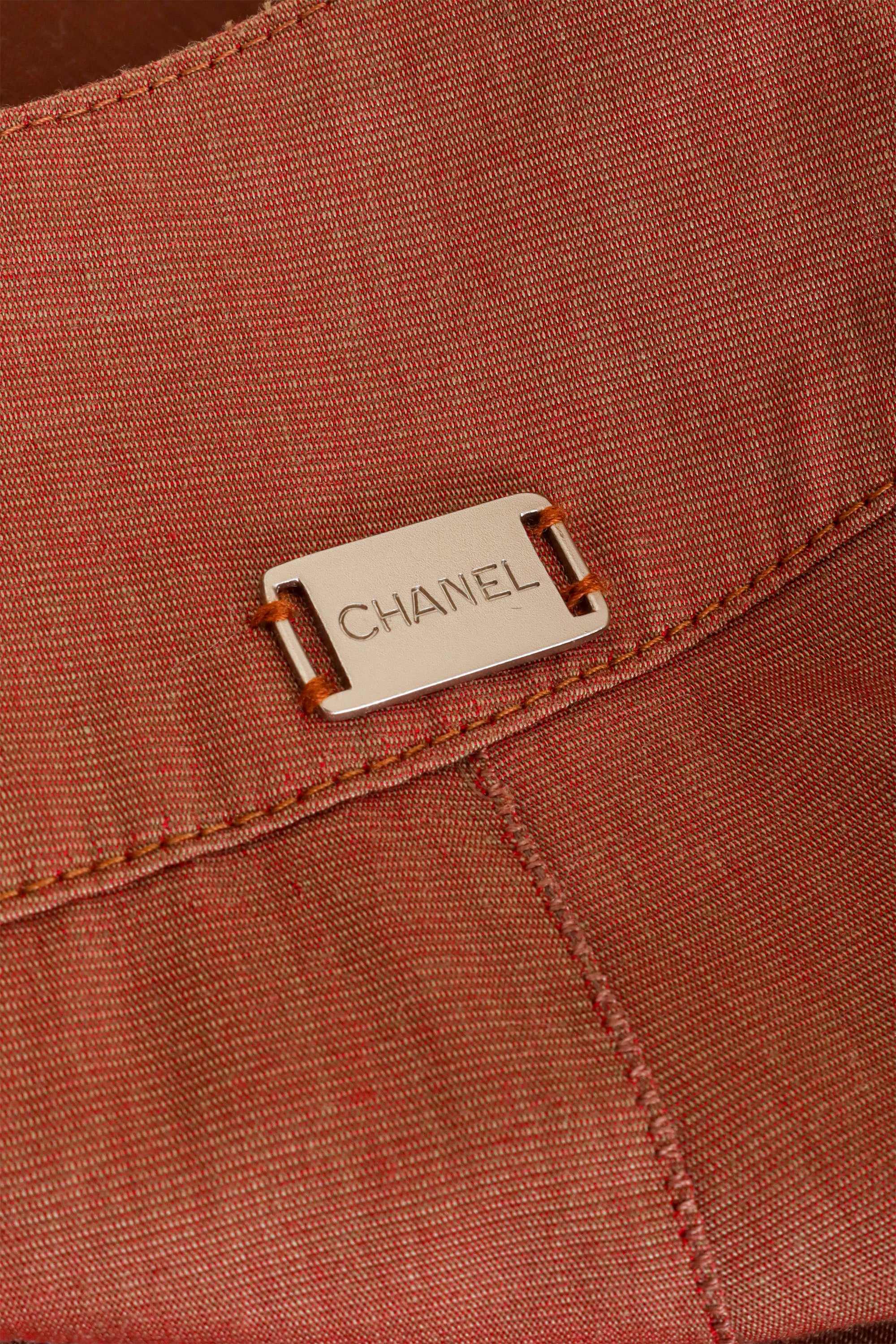 Vintage Chanel Iridescent Carwash Skirt plaque @ Recess LA
