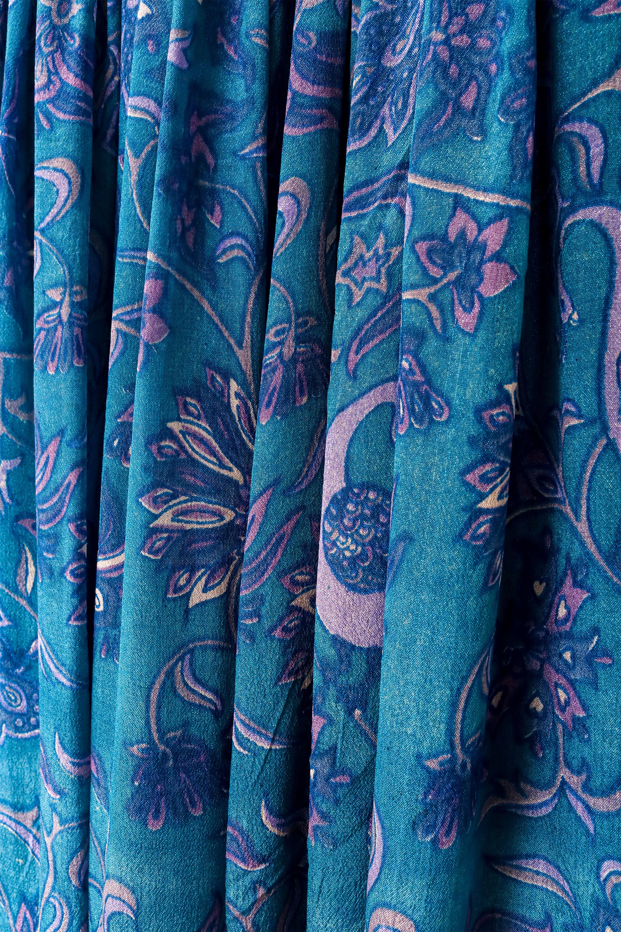 peasant dress by Ritu Kumar fabric close @ Recess LA