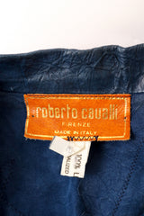 leather blazer by Roberto Cavalli label @ Recess LA