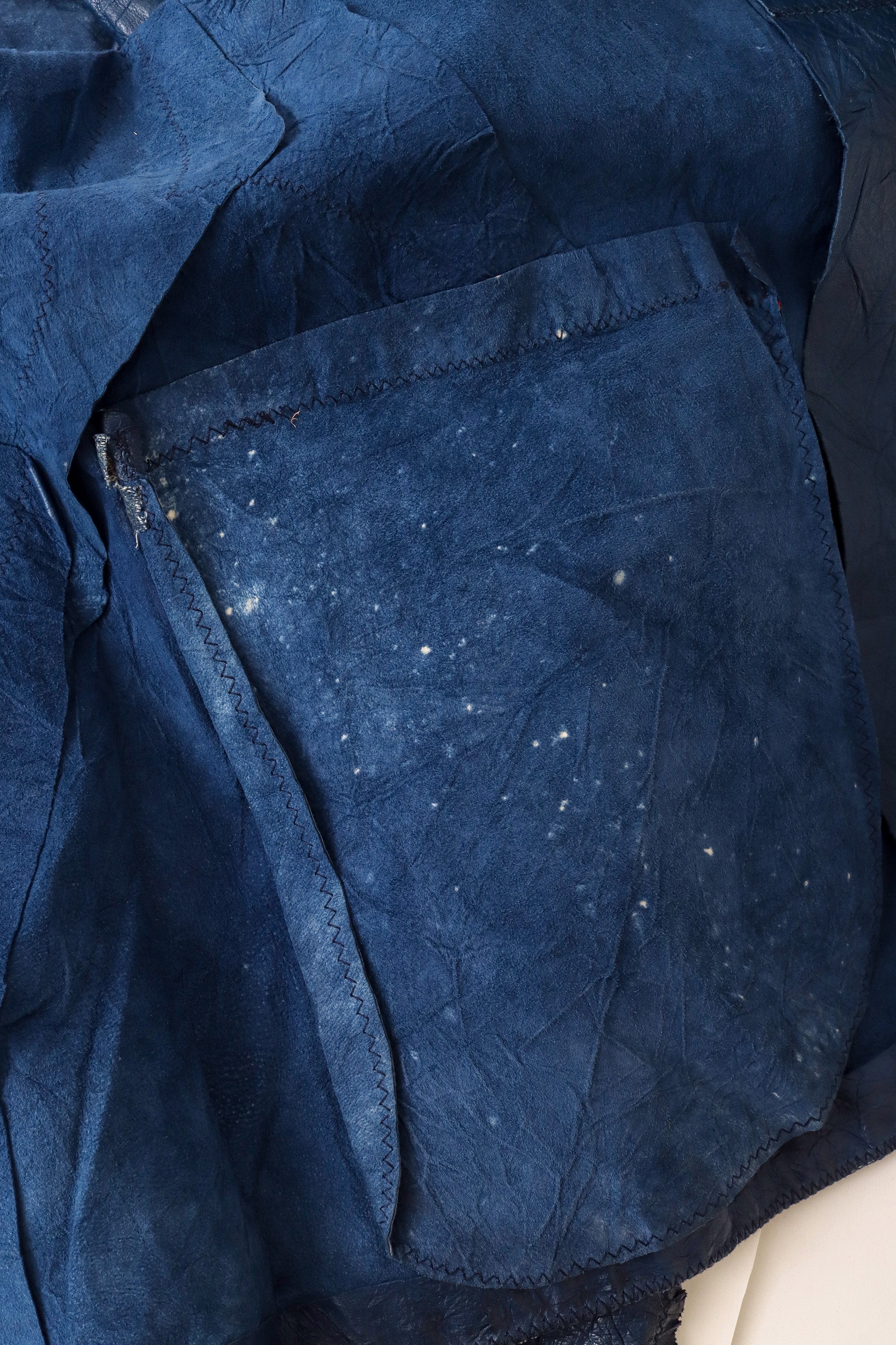 leather blazer by Roberto Cavalli internal stain @ Recess LA