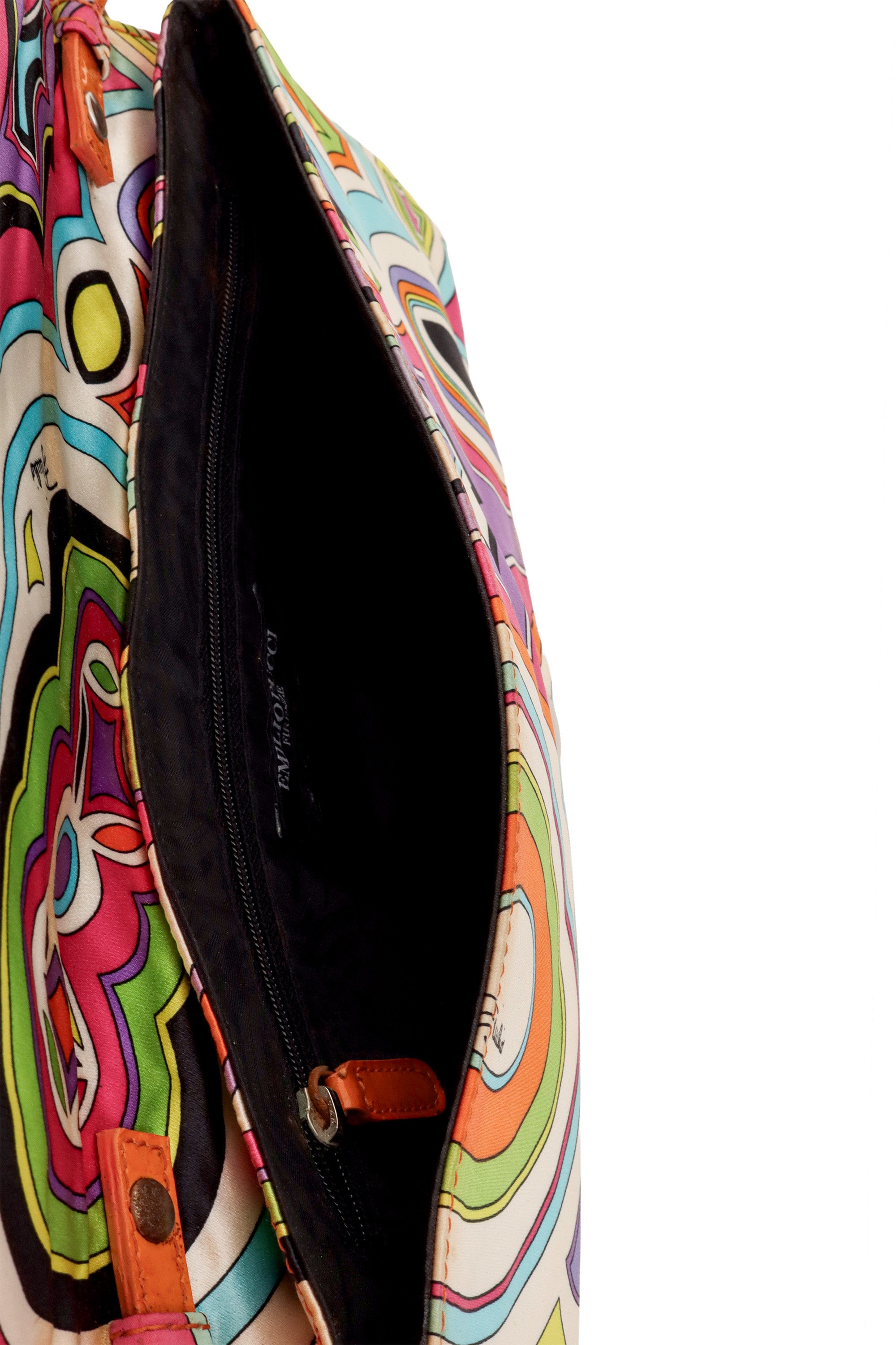 Mod Print Chain Clutch by Emilio Pucci inside @ Recess LA