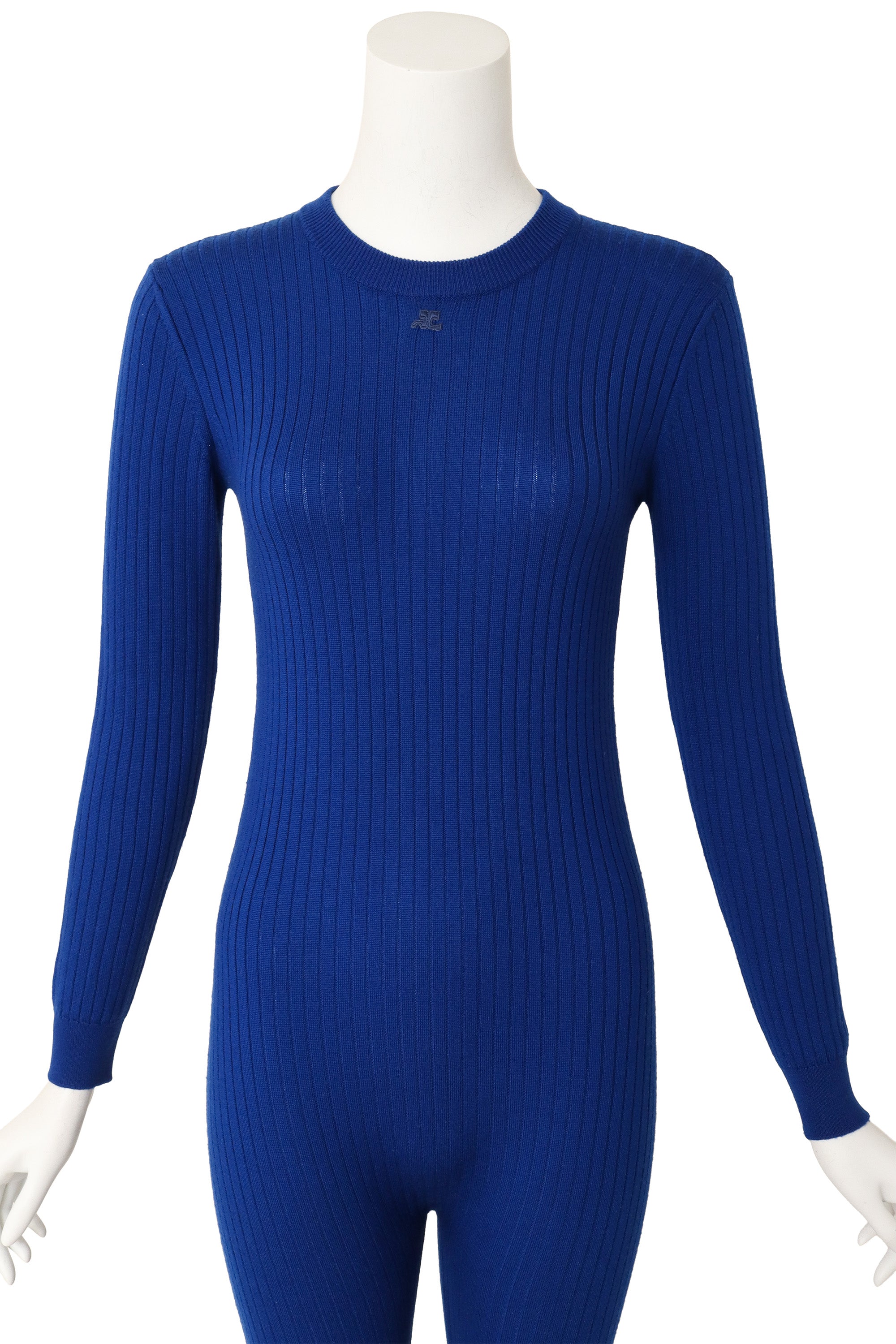 wool jumpsuit by Courrèges on mannequin close @ Recess LA