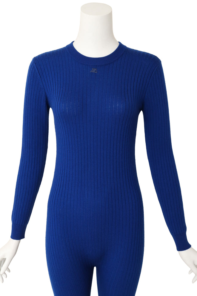wool jumpsuit by Courrèges on mannequin close @ Recess LA