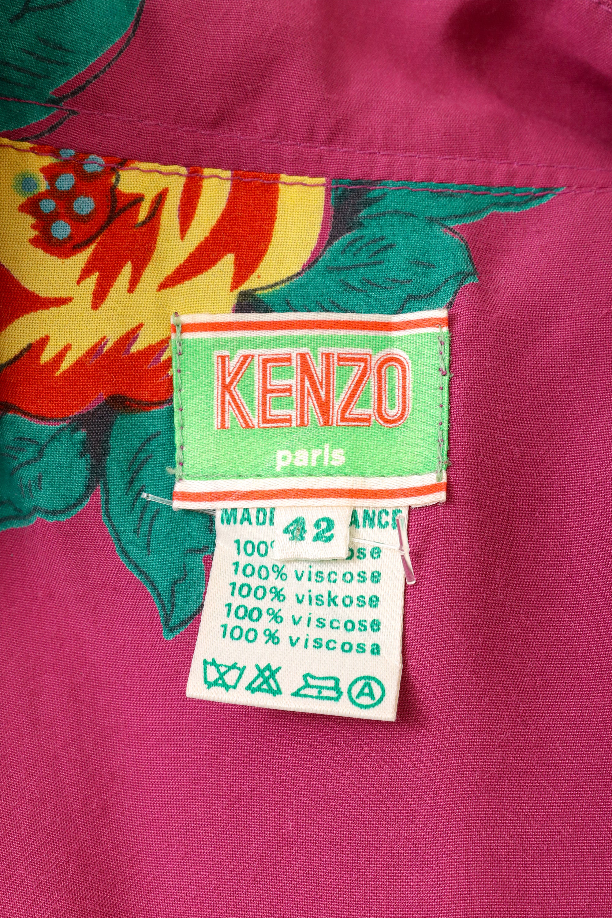 draped skirt pant by Kenzo label @ Recess LA