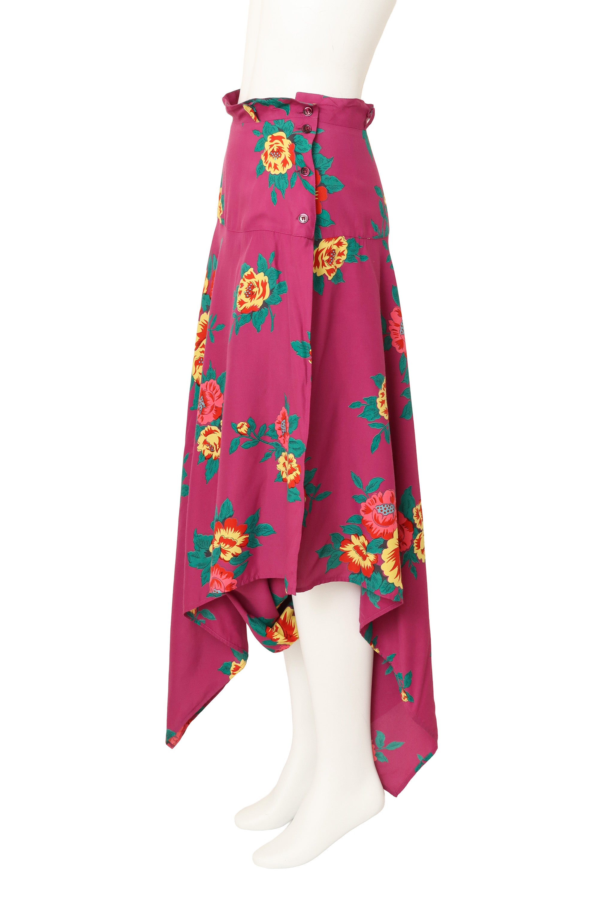 draped skirt pant by Kenzo on mannequin side @ Recess LA