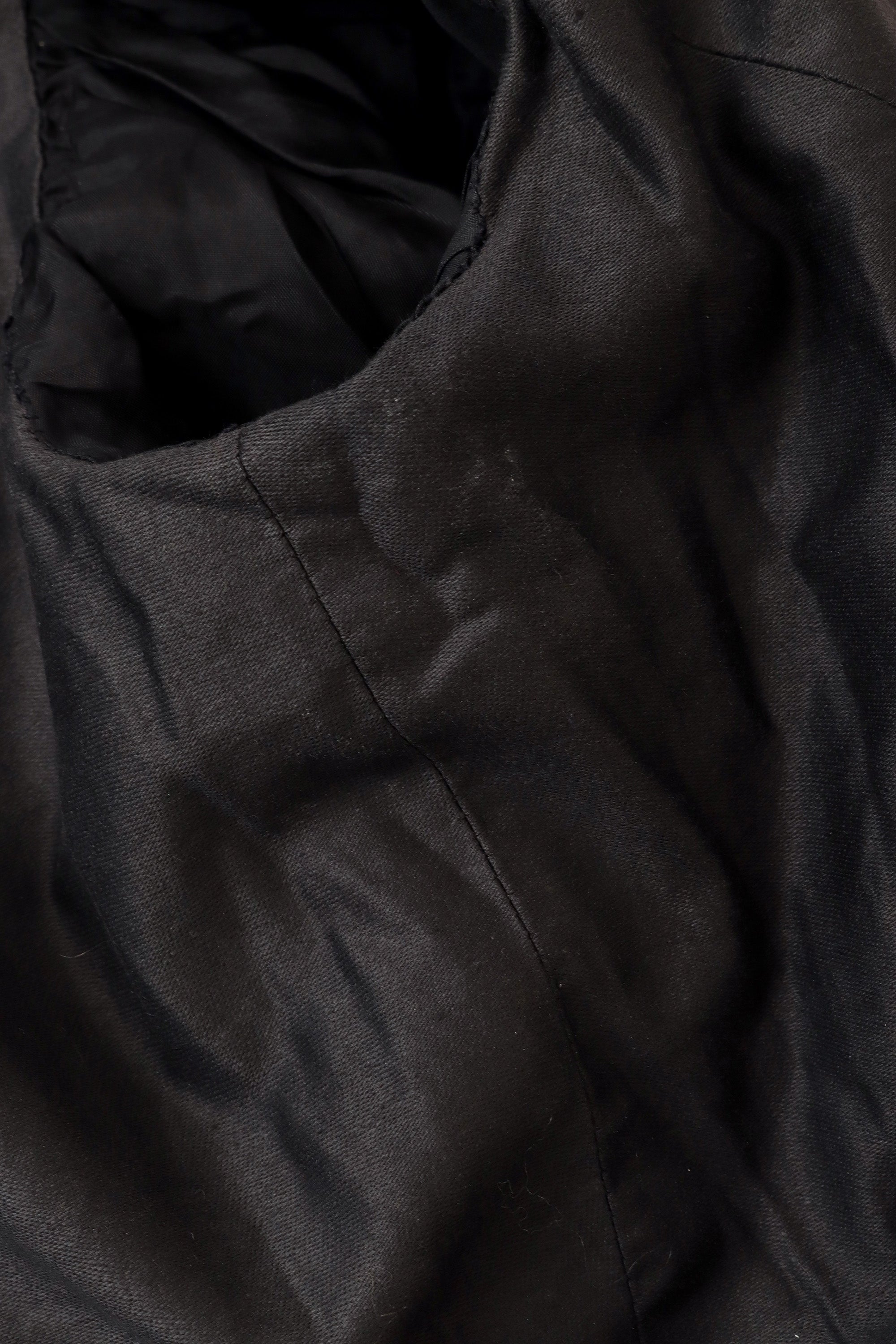 peplum blouse by Saint Laurent underarm discolor @ Recess LA