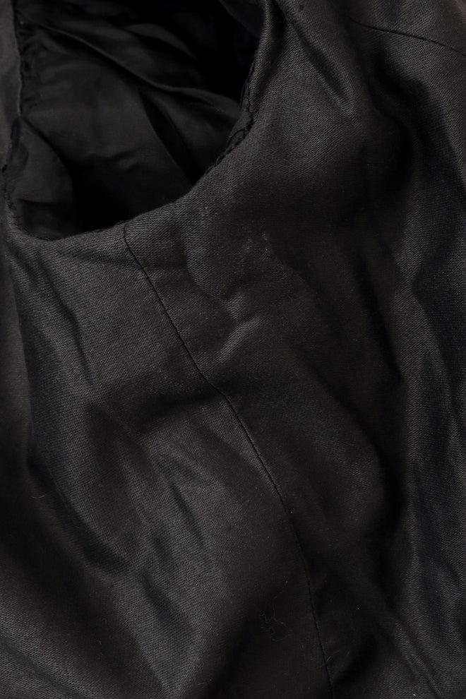 peplum blouse by Saint Laurent underarm discolor @ Recess LA