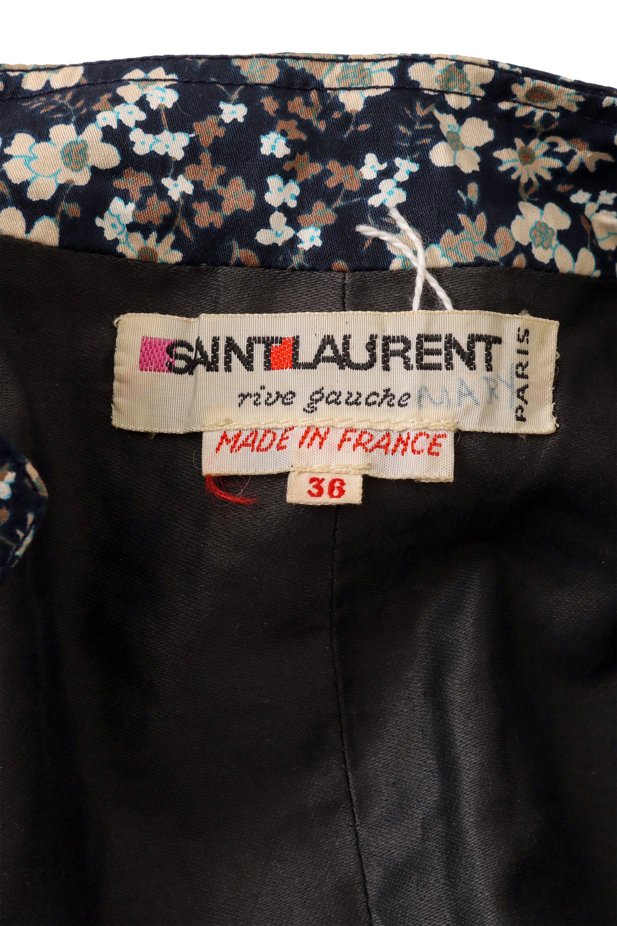 peplum blouse by Saint Laurent label @ Recess LA