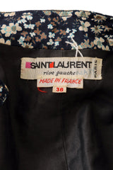 peplum blouse by Saint Laurent label @ Recess LA