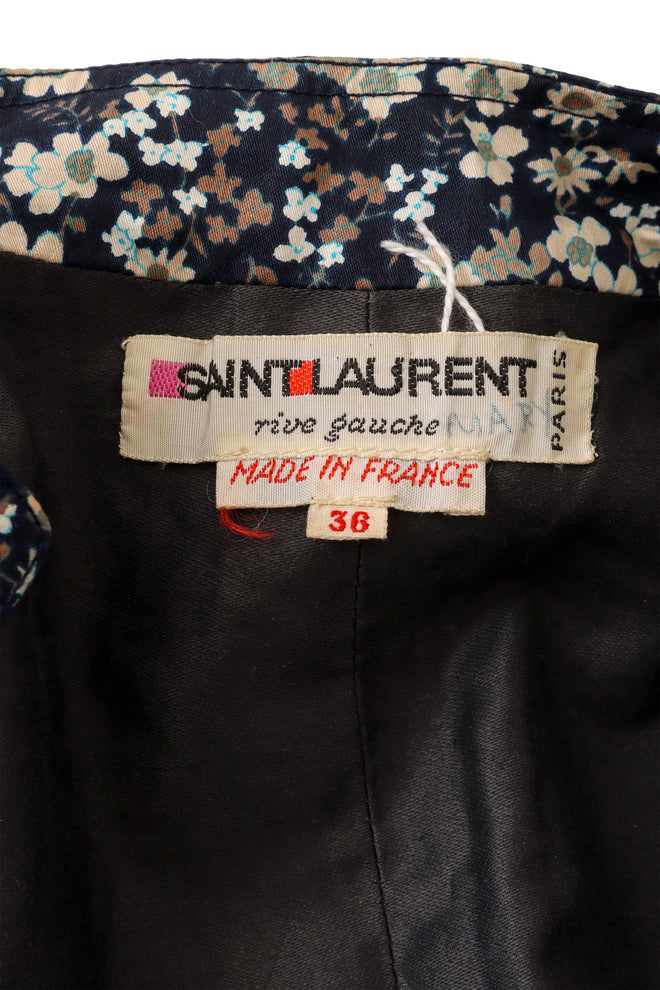 peplum blouse by Saint Laurent label @ Recess LA