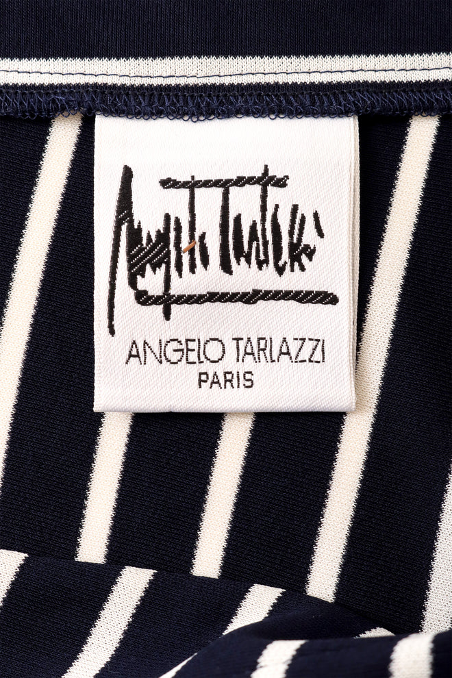 striped skirt skirt by Angelo Tarlazzi label  @ Recess LA