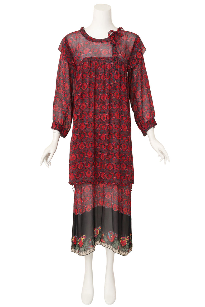 chiffon dress by Sonia Rykiel on mannequin @ Recess LA