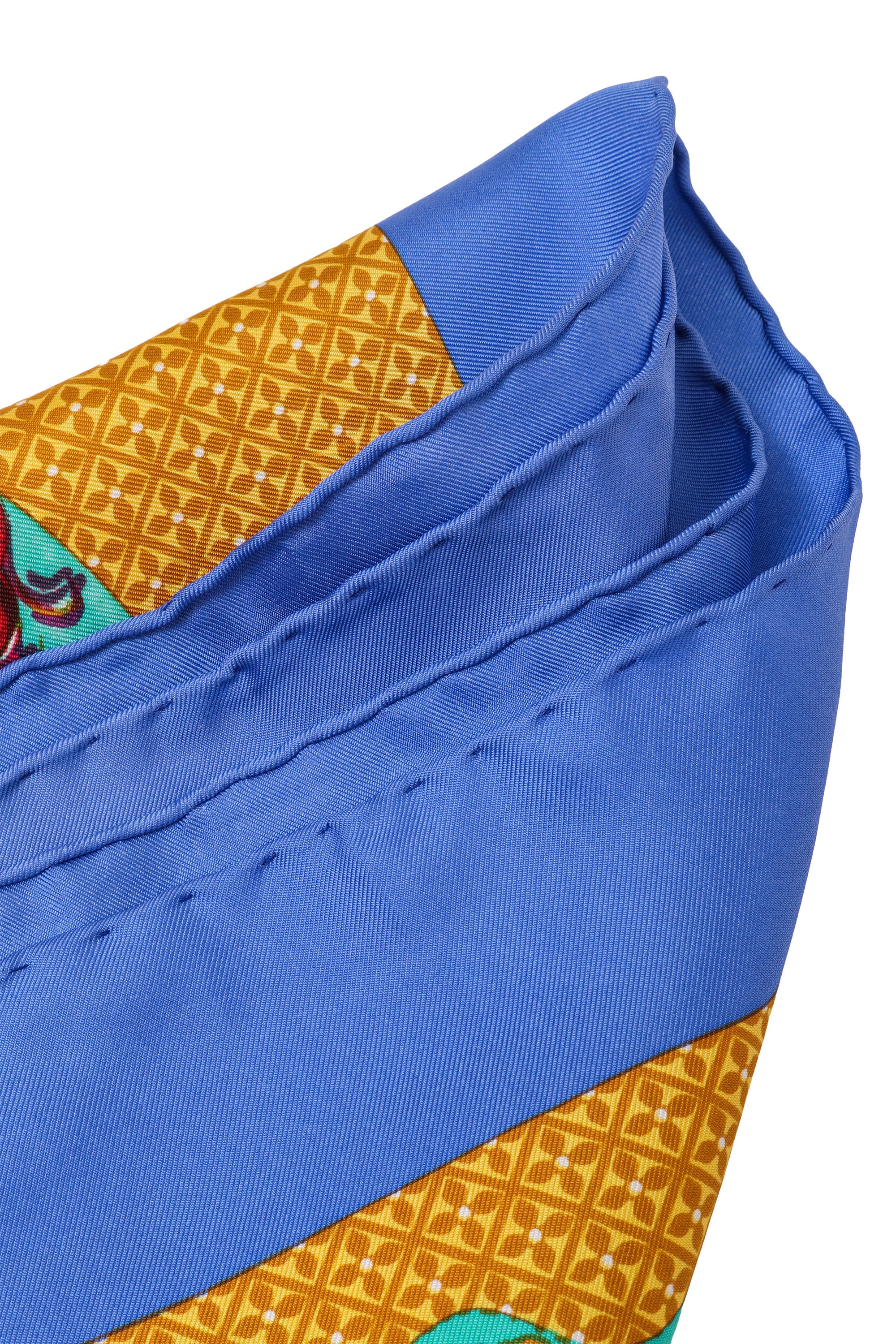Vintage Celine Fruit Bowl Filigree Scarf edges @ Recess LA