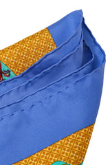 Vintage Celine Fruit Bowl Filigree Scarf edges @ Recess LA