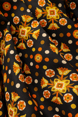 pleated skirt by Pierre Cardin fabric close @ Recess LA